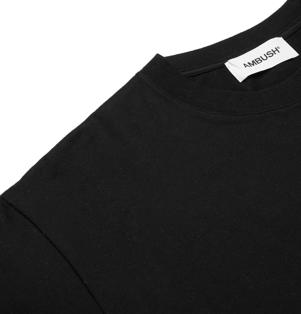 AMBUSH® - Logo-Print Cotton-Jersey T-Shirt - Black Ambush