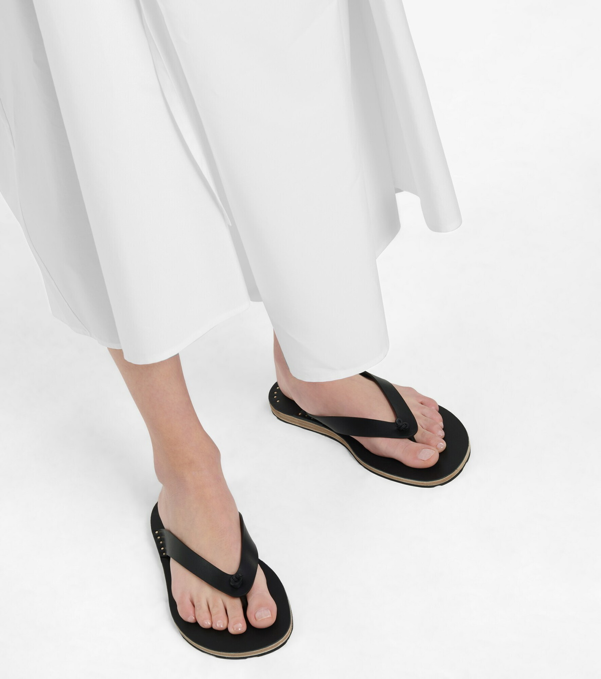 サンダル・ミュール JIL SANDER  Leather thong sandals Jil Sander - Leather thong sandals Jil Sander
