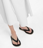 Jil Sander - Leather thong sandals