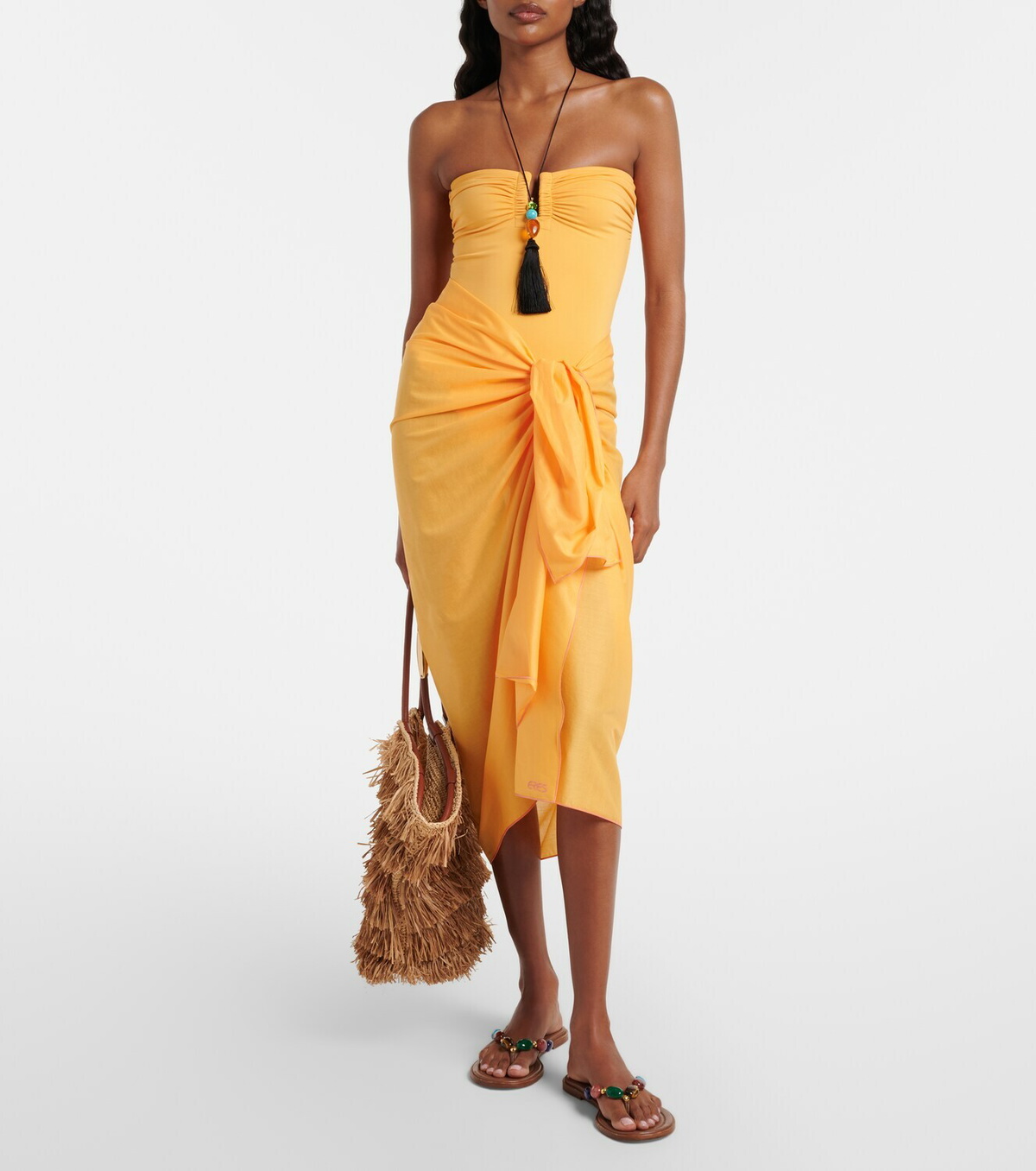 Eres Cabine cotton beach cover-up