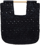Lauren Manoogian Black Dowel Tote