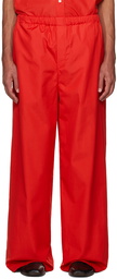 Rier Red Elasticized Trousers