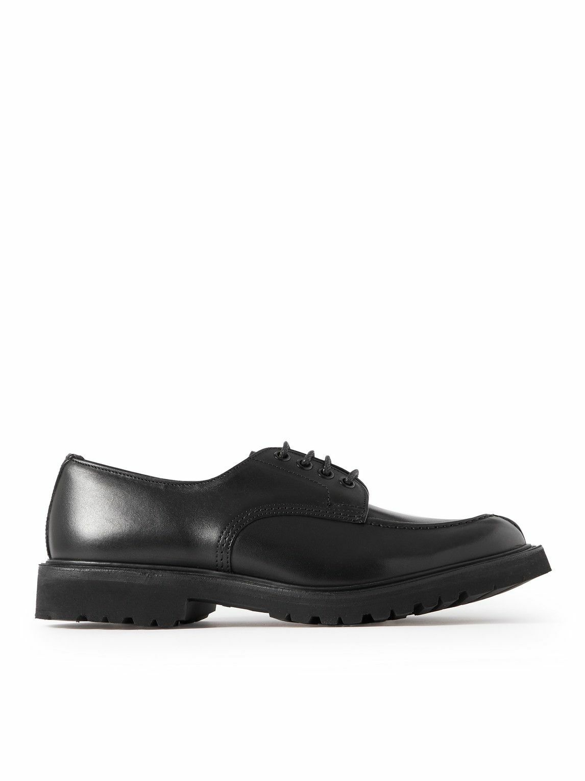 Photo: Tricker's - Kilsby Leather Derby Shoes - Black