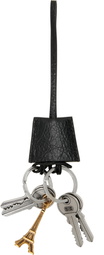 Balenciaga Black 'Le City Charm Eiffel' Keychain