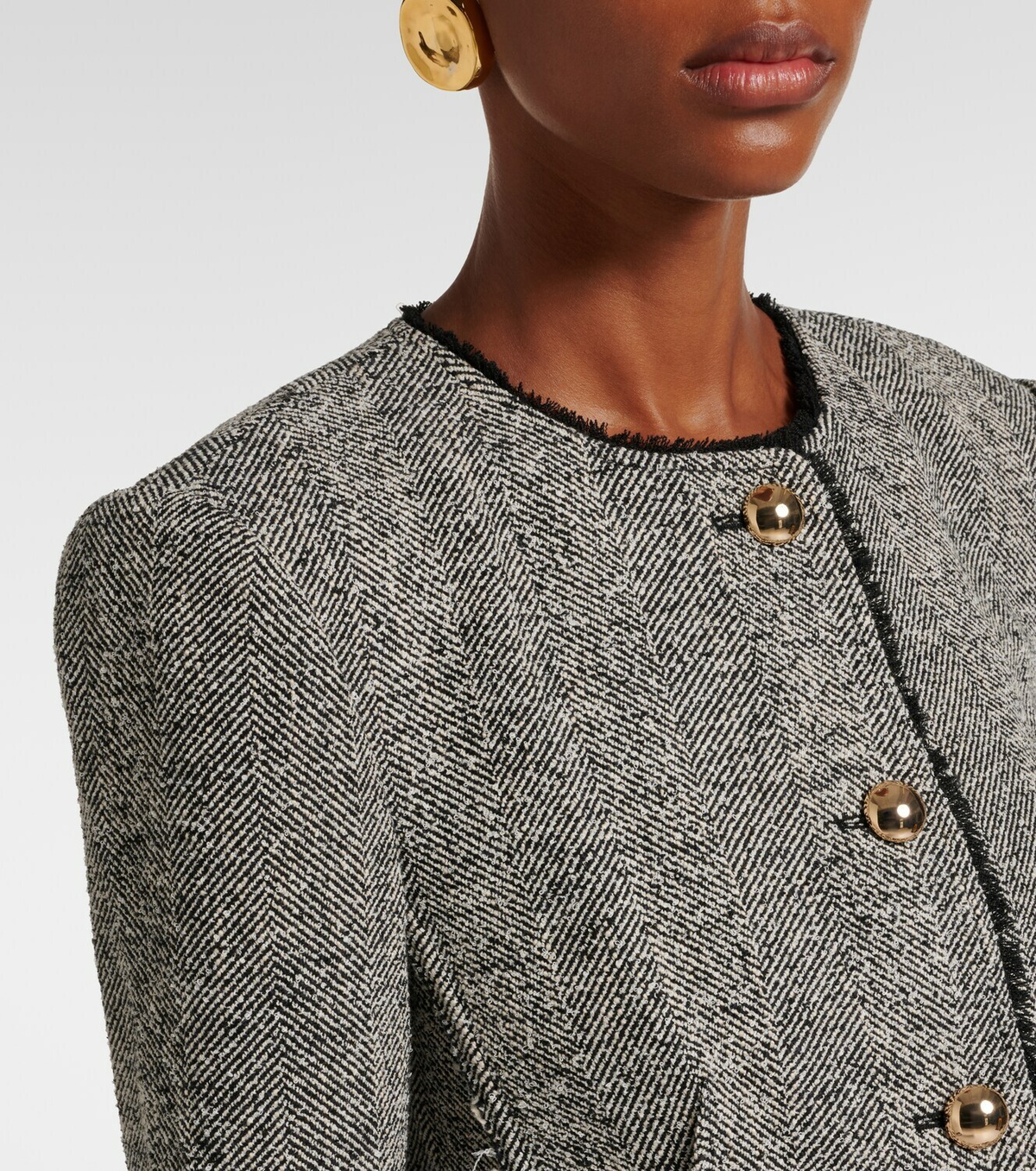Simkhai Ivie herringbone jacket
