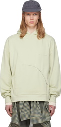 POST ARCHIVE FACTION (PAF) Yellow 8.0 Center Hoodie