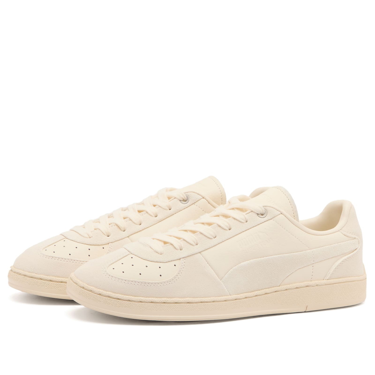 Puma x Represent Super Team Sneaker in Frosted Ivory/Warm White