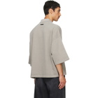 Fear of God ESSENTIALS Gray Cropped Polo