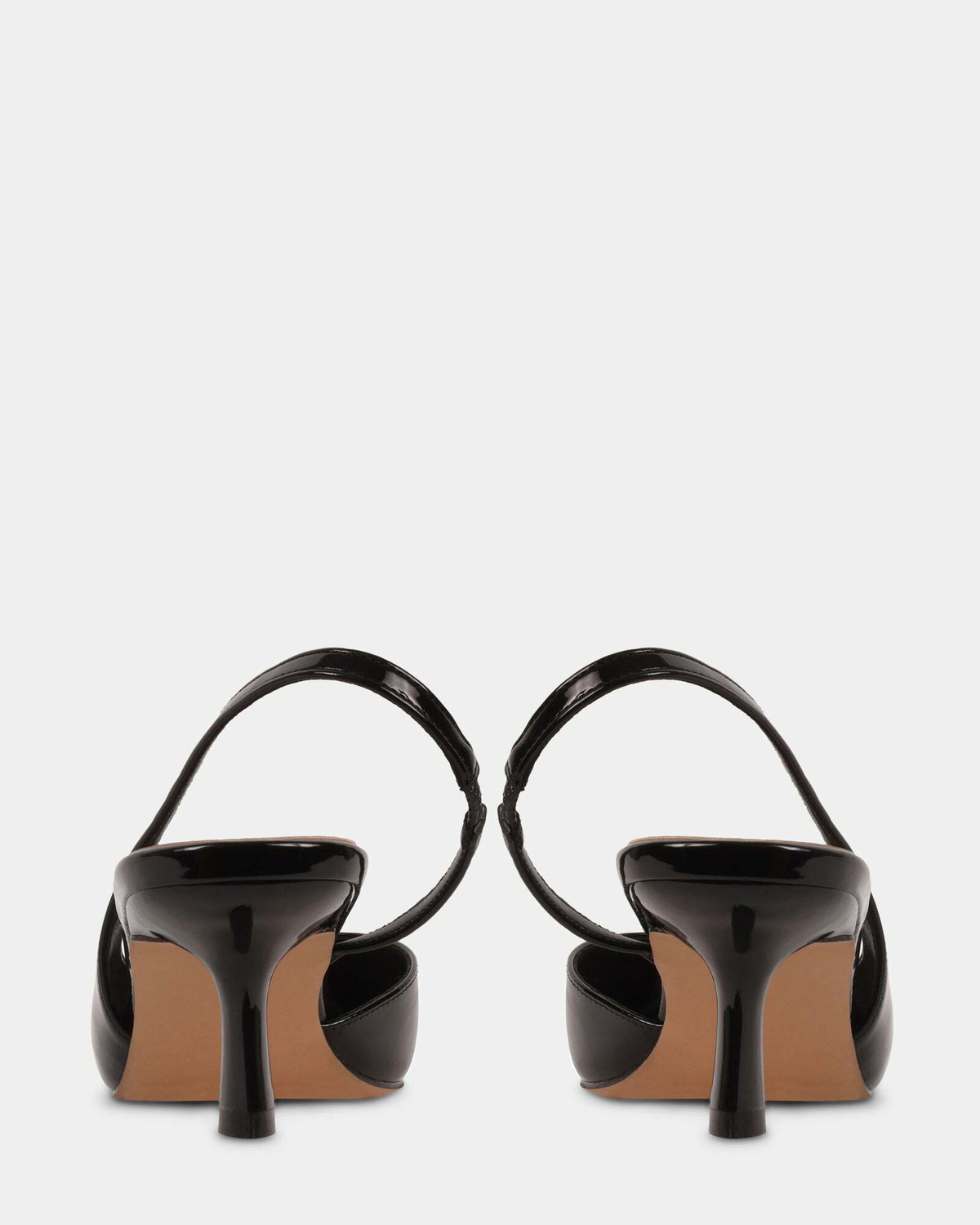 Steve Madden Devour Heels in Black Patent