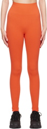 OTTI Orange Biodegradable Nylon Sport Leggings