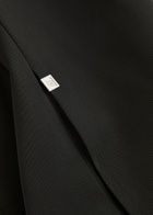 Helmut Lang Satin-twill Waistcoat Black