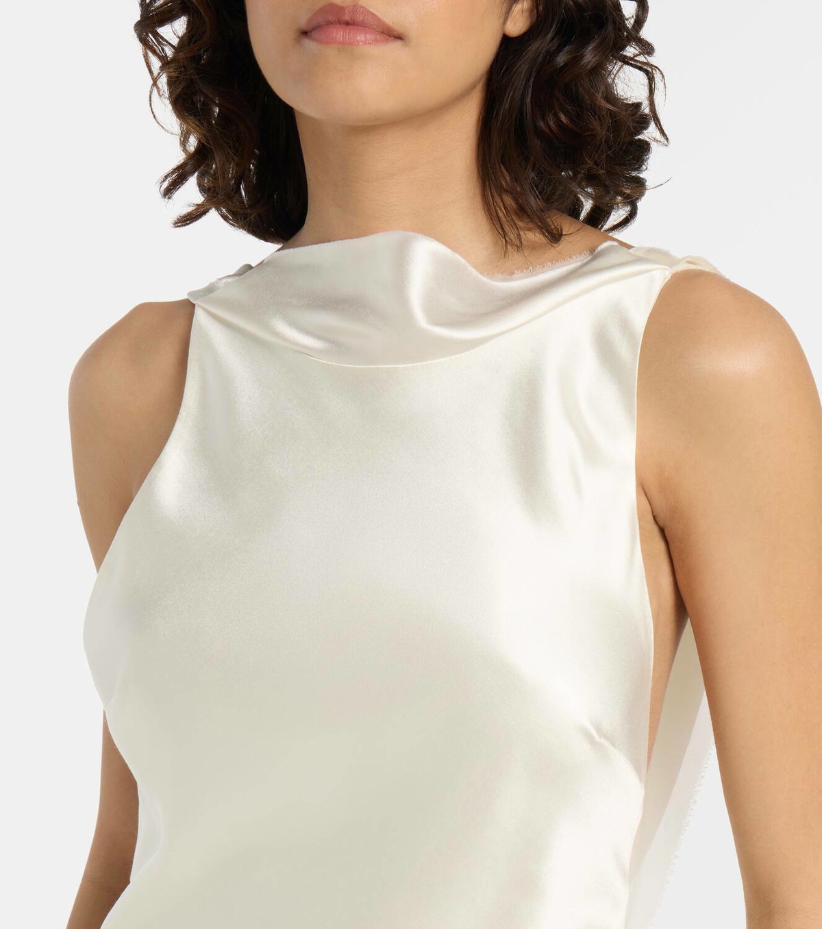 Danielle Frankel Bridal Arlo wool and silk gown