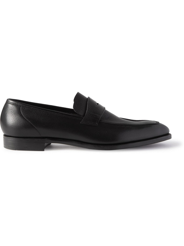 Photo: George Cleverley - George Full-Grain Leather Loafers - Black