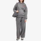 Damson Madder Women's Hayley Hoodie in Grey Wash
