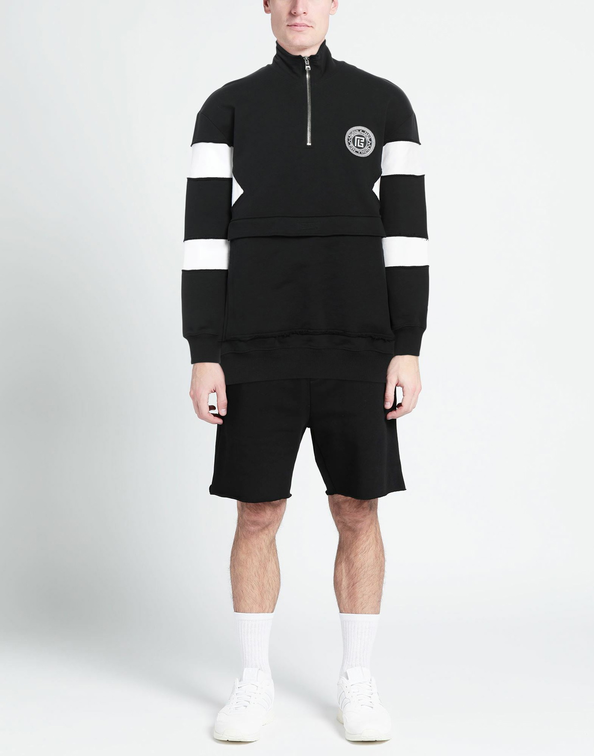 Balmain Mens Sweatshirt in Black