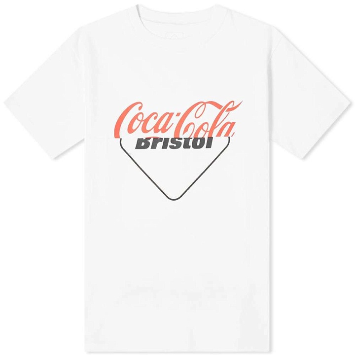 Photo: F.C. Real Bristol x Coca-Cola Split Logo Tee