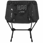 and wander Men's x Helinox Folding Chair One in Black 