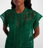 Elie Saab Macramé top