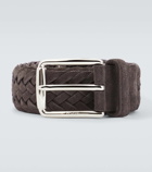 Tod's Braided suede belt