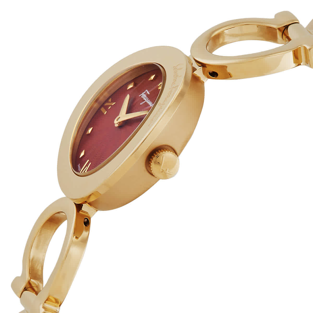 Salvatore Ferragamo Womens Red Bracelet Watch Ferragamo Womens Watches | Direct Luxury main image 3