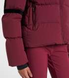 Fusalp Barsy velvet-trimmed down ski jacket
