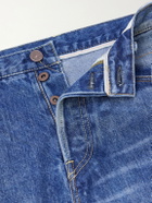 Visvim - Social Sculpture 01 Straight-Leg Distressed Jeans - Blue