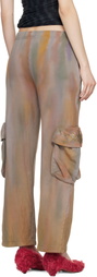 Collina Strada Gray Hand-Dyed Cargo Sweatpants