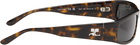 Courrèges Brown Tech Sunglasses
