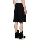 Rick Owens DRKSHDW Black Tower Creatch Cargo Pods Shorts