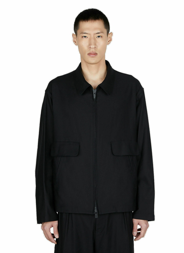 Photo: Yohji Yamamoto - A-One Layer Jacket in Black