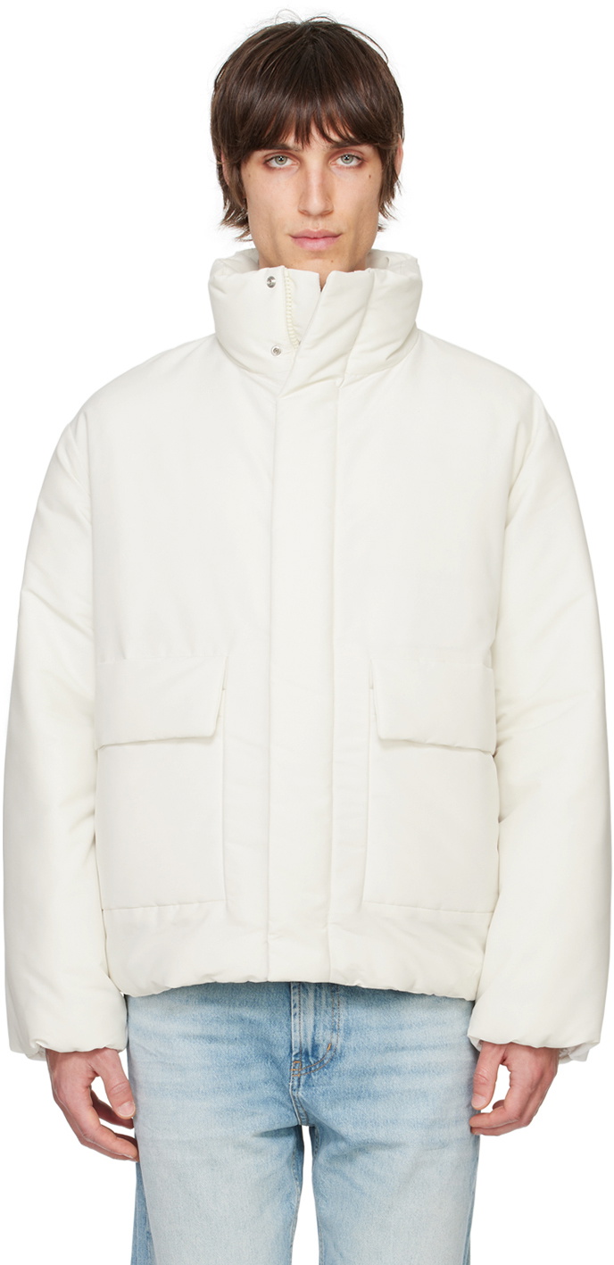 Hugo Off-White Taffeta Down Jacket Hugo Boss