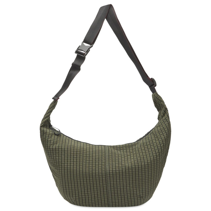 Photo: Comme des Garçons Homme Men's Shoulder Bag in Khaki/White 