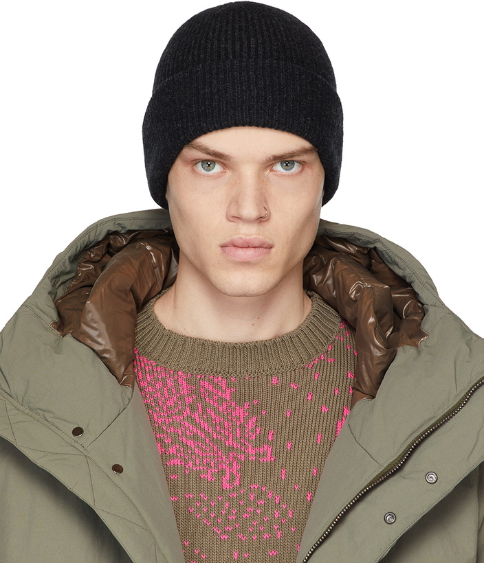 Photo: Holden Black Cashmere Cuff Beanie