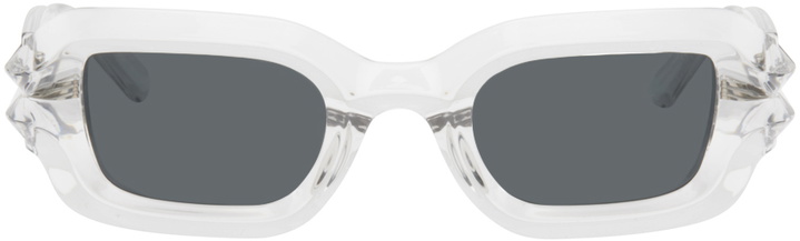 Photo: A BETTER FEELING Transparent Bolu Glacial Sunglasses