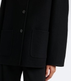 The Row Quintus wool and cashmere-blend jacket