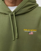 Polo Ralph Lauren Longsleeve Hooded Sweatshirt Green - Mens - Hoodies