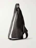 Officine Creative - Helmet/30 Textured-Leather Messenger Bag - Black