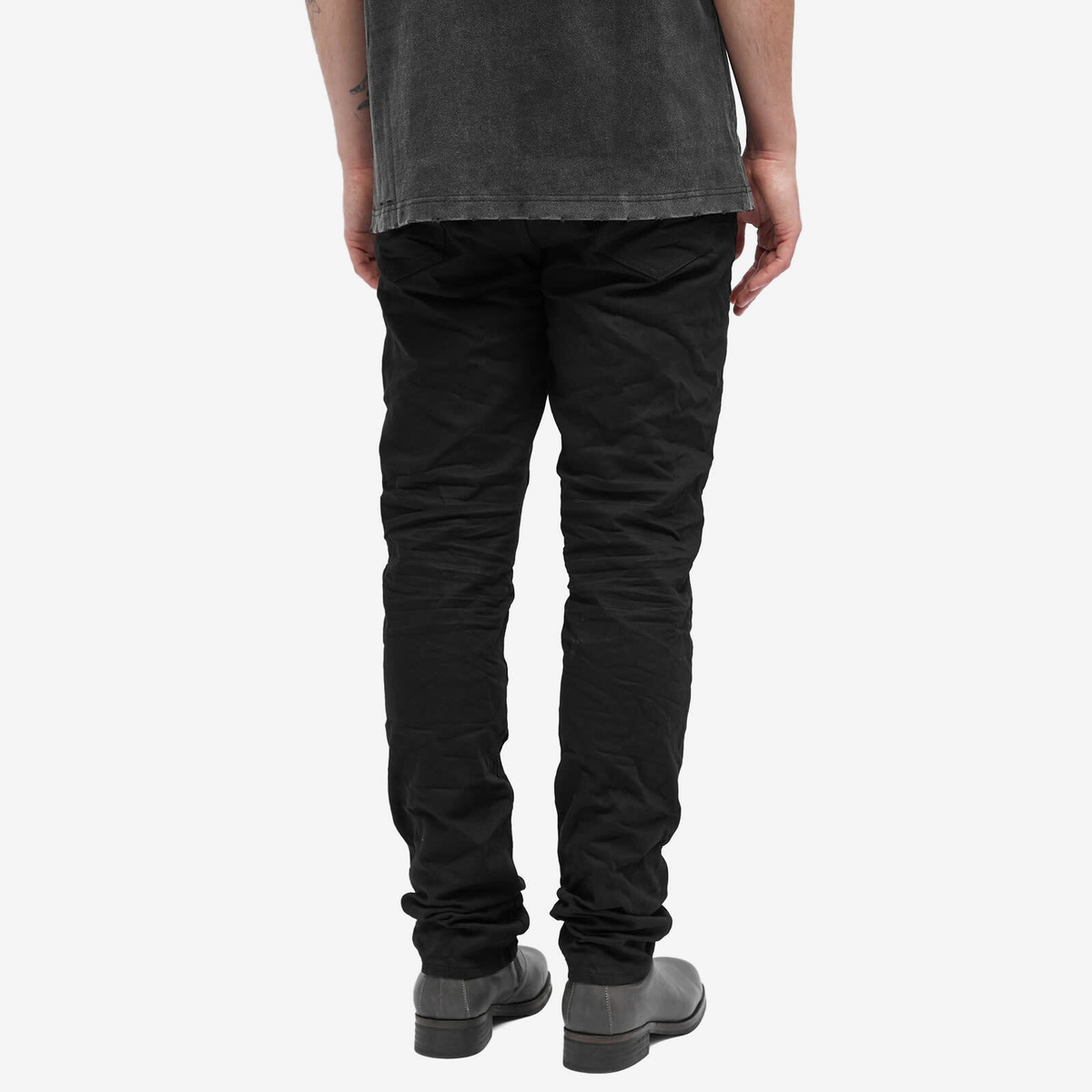 Purple Brand Men's P005 Slim Straight Jeans in Raw Straight