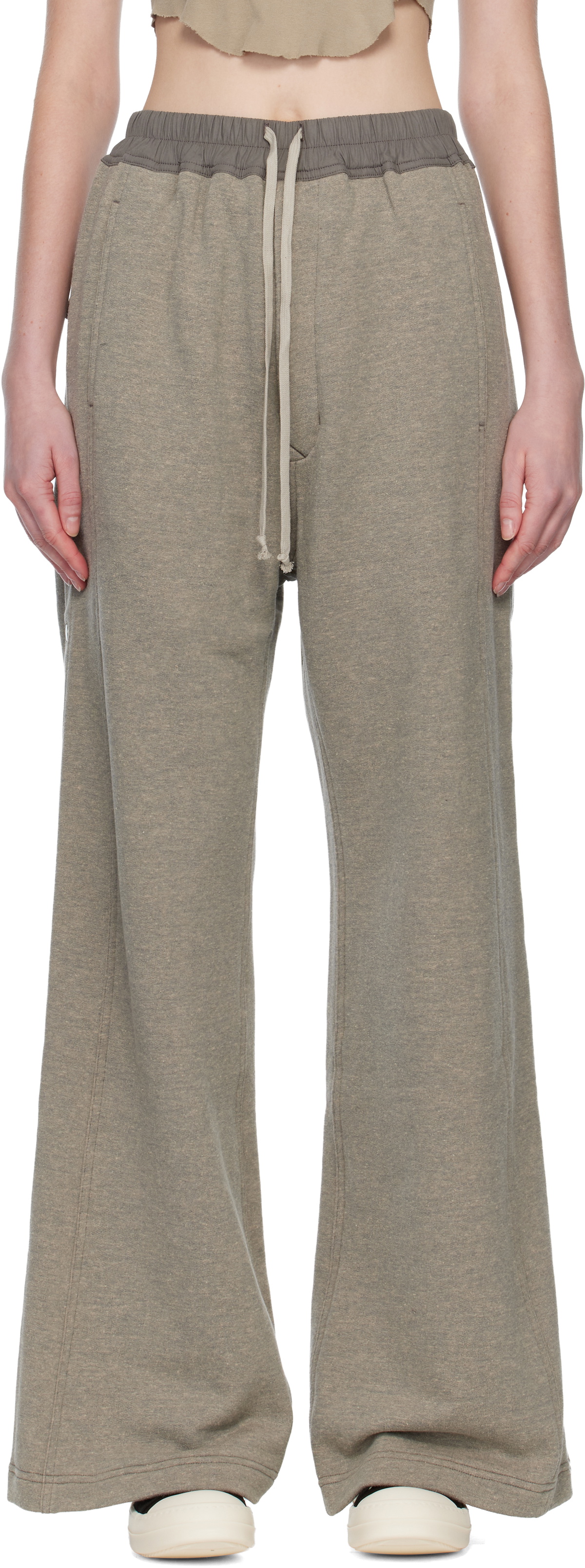 Rick Owens DRKSHDW Gray Concordians Pusher Trousers