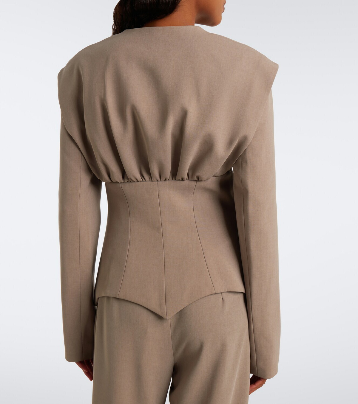 Georges Hobeika Silk-blend jacket