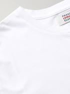 PASADENA LEISURE CLUB - Acid Jazz Printed Combed Cotton-Jersey T-Shirt - White - S