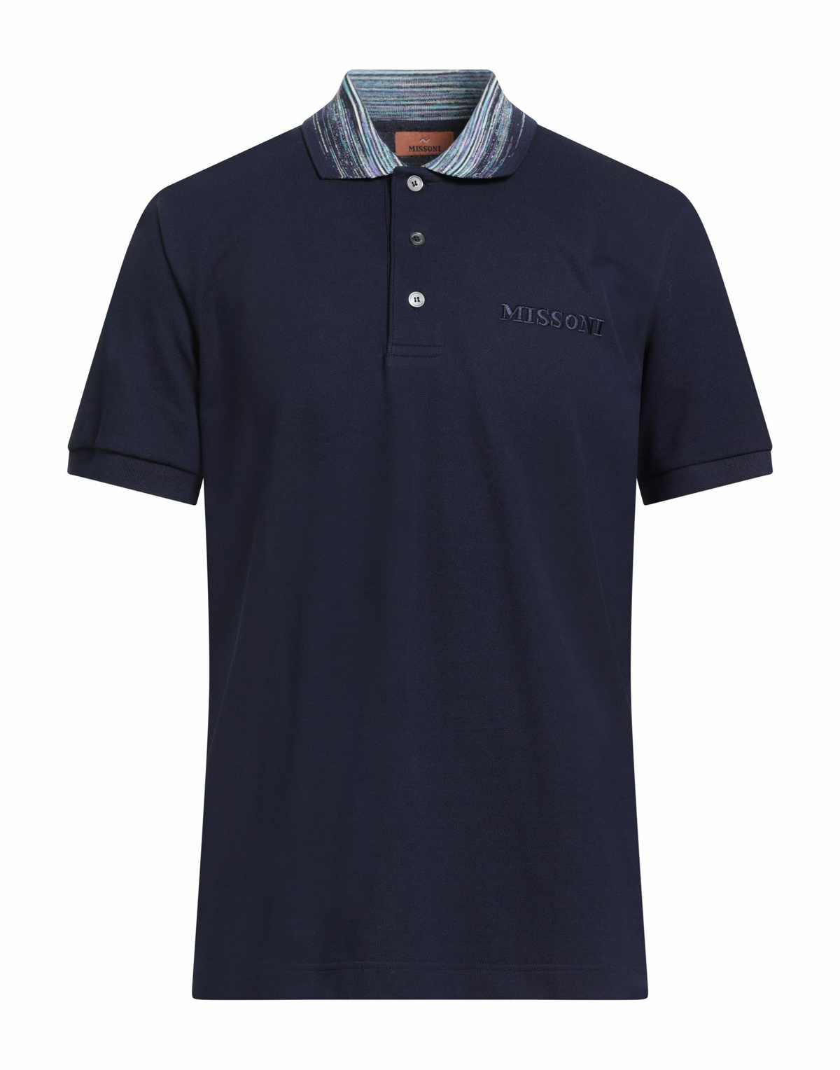 Missoni Mens Polo shirt in Navy