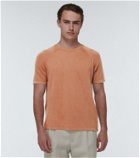 Thom Sweeney Knitted linen and cotton T-shirt