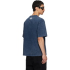 Off-White Navy Sporty 4 Skate T-shirt