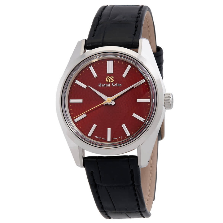 Photo: Grand Seiko Heritage ''Nishikigoi'' Collection Hand Wind Red Dial Watch SBGW321G