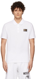 Moschino White Label Piqué Polo