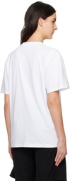 JW Anderson White Apple Core T-Shirt