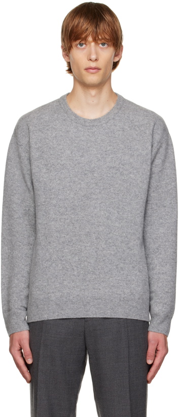Photo: Solid Homme Gray Brushed Sweater