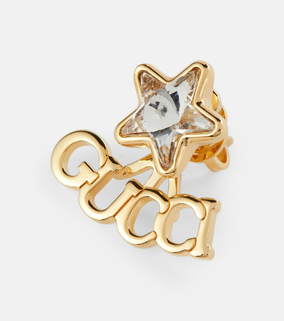 Gucci - Logo embellished single earring Gucci