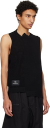 Y-3 Black GFX Knitted Vest